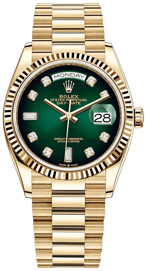 rolex day date ombre dial|rolex day date watch.